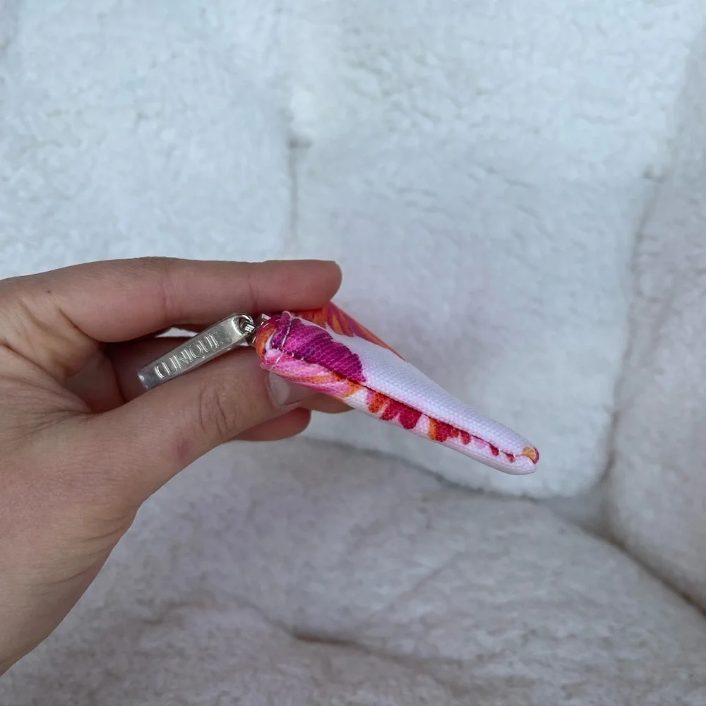 Lulu DK for Clinique Mini Makeup Floral Pouch - Picture 5 of 6